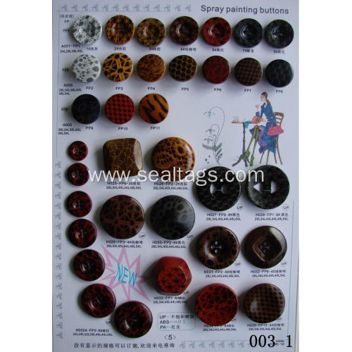 Polyester Buttons for Shirts Trousers and Suites